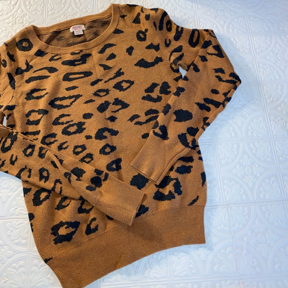 Cheetah Print Sweater
